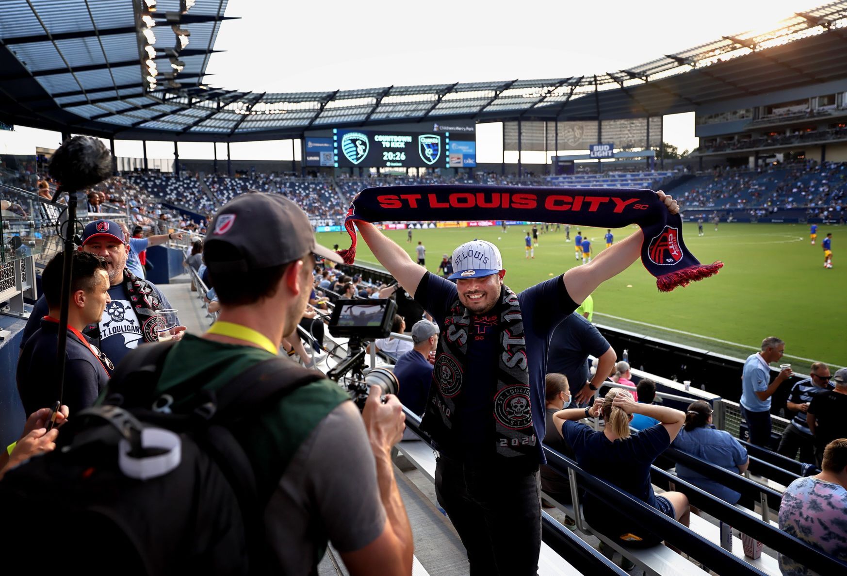 St. Louis City SC brings local fans to Sporting Kansas City game